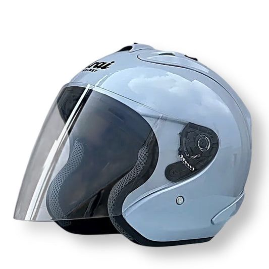 Casque Arai Helmet Ram4 - Gris Brillant - Visière Transparente
