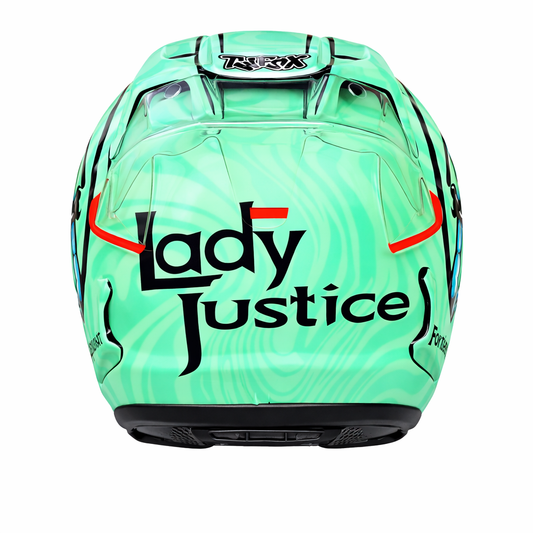 Casque Arai Helmet VZ-RAM - Custom Paint - Lady Justice