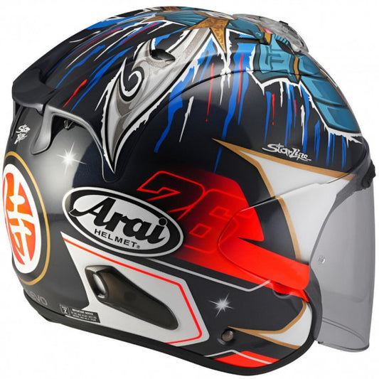 Casque Arai Helmet VZ-RAM - Pedrossa Shogun - Visière Transparente Fumé