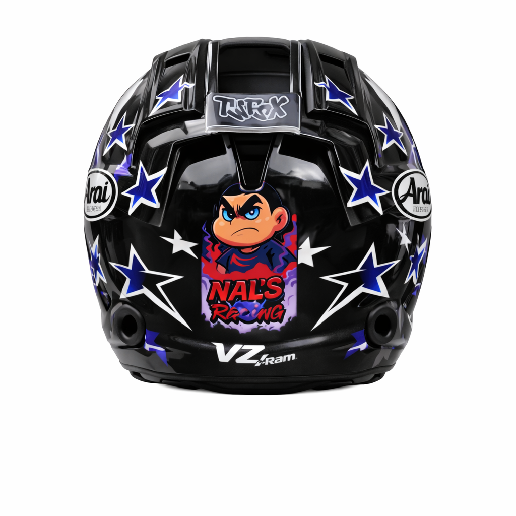Casque Arai Helmet VZ-RAM - Custom Paint - Nails Racing