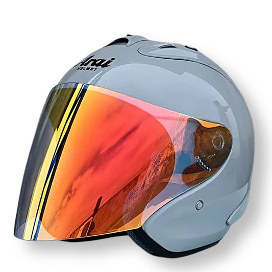 Casque Arai Helmet Ram4 - Gris Brillant - Visière Soleil Fumé