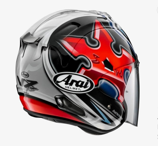 Casque Arai Helmet VZ-RAM - Nakano Shuriken Silver - Visière Transparente