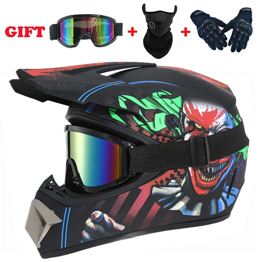 Casque Moto de cross - AccesBike - Clown Killer