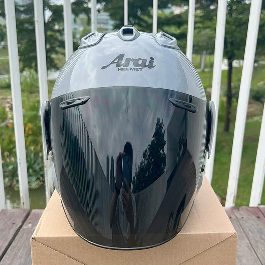 Casque Arai Helmet Ram4 - Gris Brillant - Visière Fumé