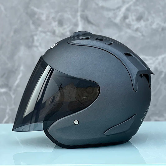 Casque Arai Helmet Ram4 - Gris Mat - Visière fumé