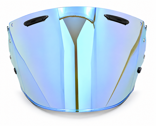 Visière Iridium bleu fumé - Casque Arai
