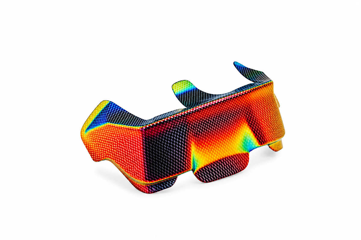 Spoiler Arrière Racing pour Casque Arai