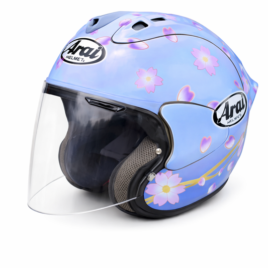 Casque Arai Helmet VZ-RAM - Custom Paint - Sakura Purple