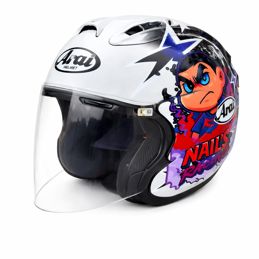 Casque Arai Helmet VZ-RAM - Custom Paint - Nails Racing